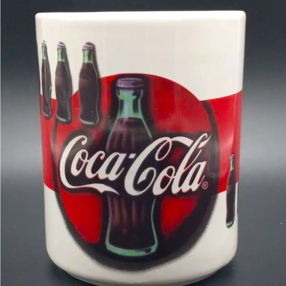 Vintage Coca-Cola Cup, Coke, Coffee Cup, 1997 Dinnerware, Mug, Gibson Houseware - Picture 1 of 8